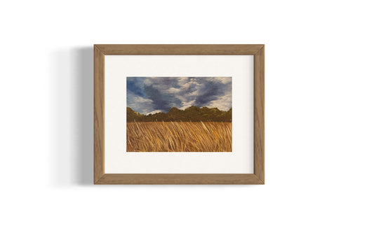 “Wheat Fields of Alabama” Landscape Art Print