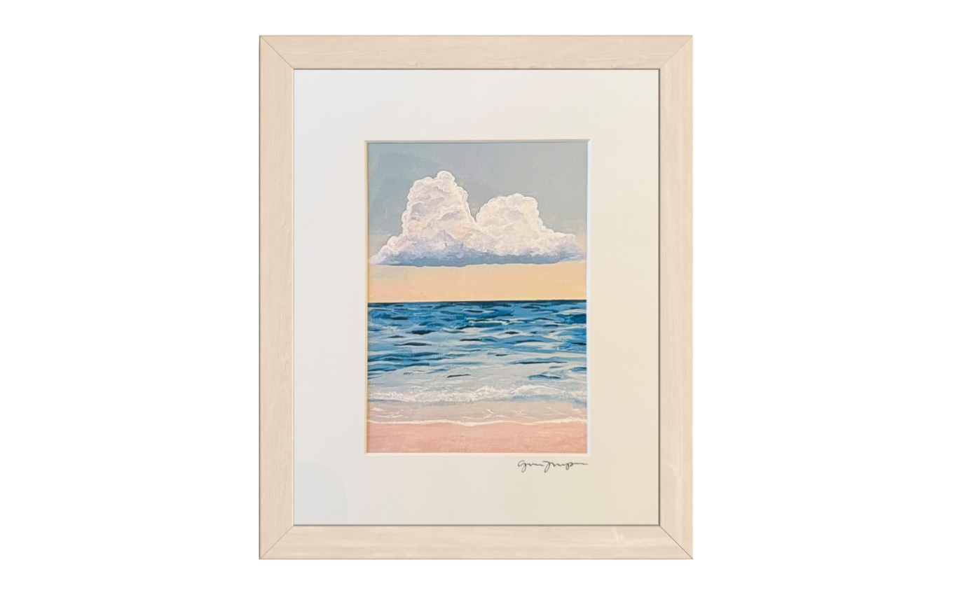 Offshore Storm Cloud Art Print